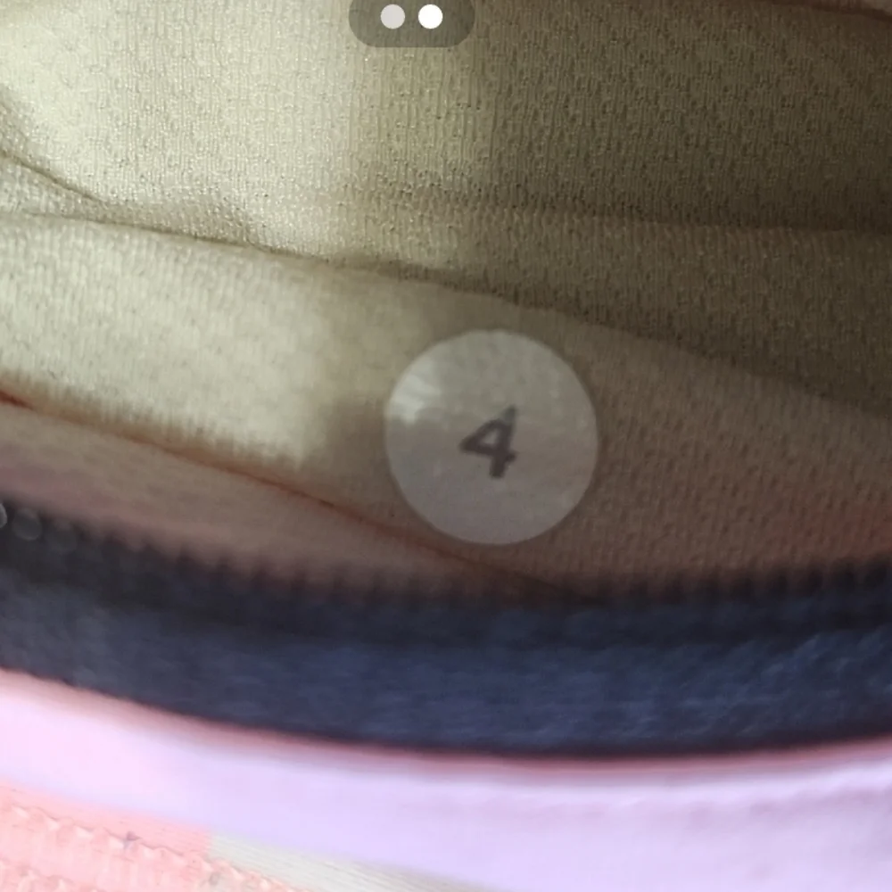 Lululemon Up The Pace Black & Pink Cropped Leggings Size 4